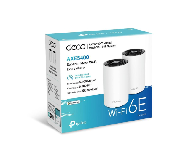 TP-Link Deco XE75 Mesh WiFi (5400Mb/s a/b/g/n/ac/ax) 2xAP - 1263899 - zdjęcie 5